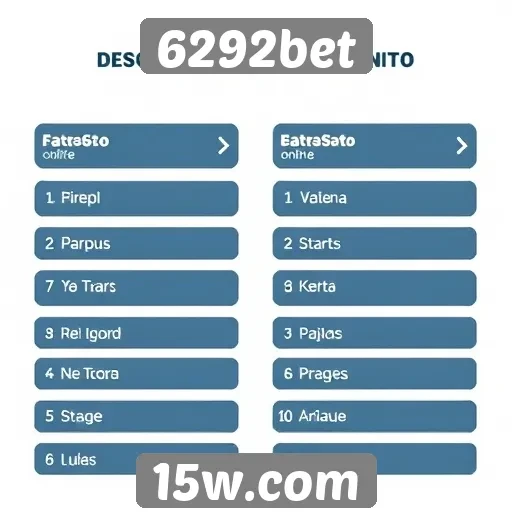 Métodos de pagamento disponíveis no 6292bet